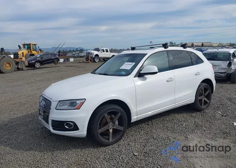 2017 Audi Q5 2.0T Premium from USA, damaged, VIN WA1L2AFP7HA096355